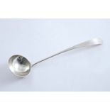 AN EARLY VICTORIAN SCOTTISH PROVINCIAL TODDLY LADLE initialled "JM", by James Begg of Aberdeen (