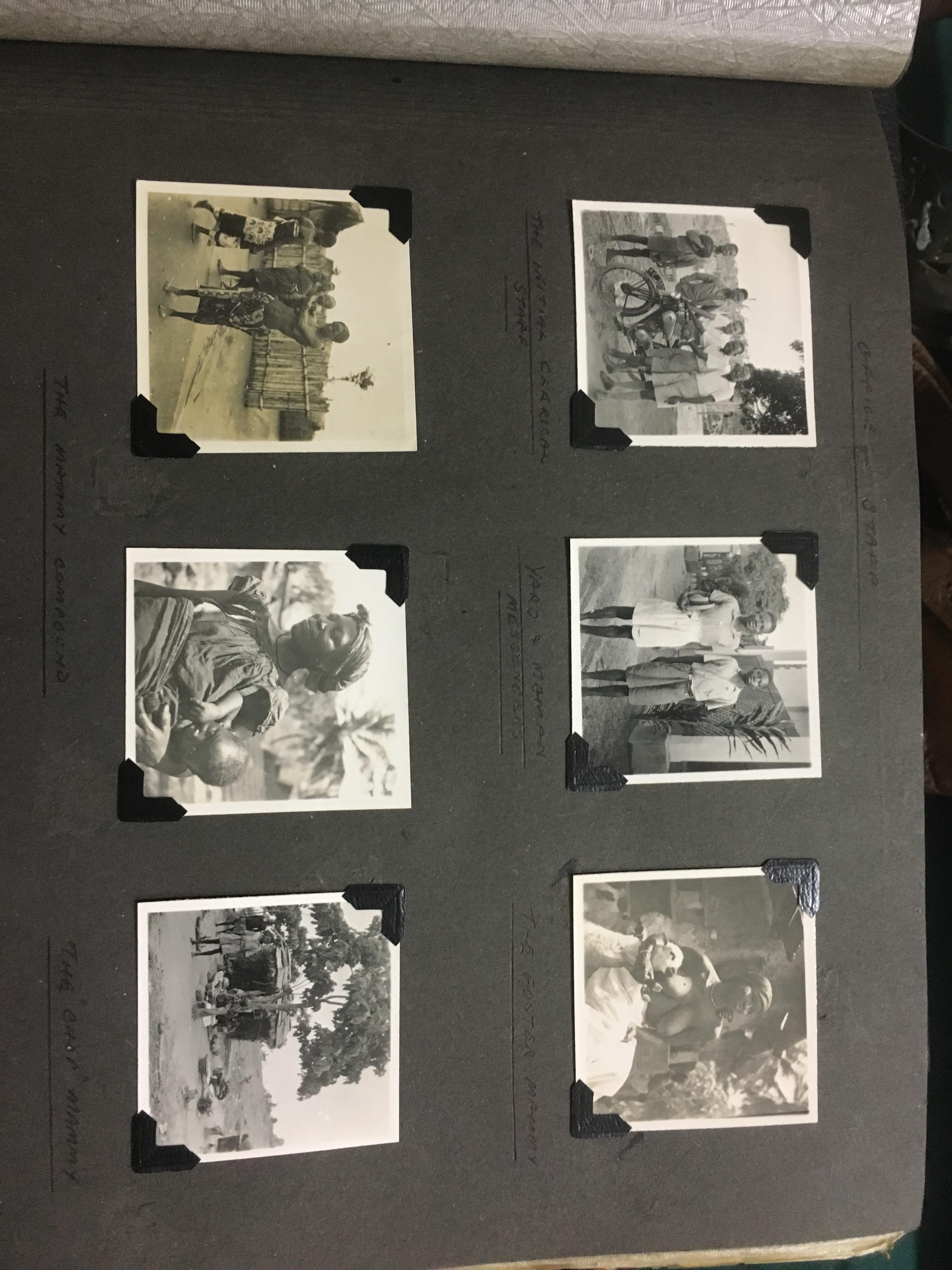 MILITARY PHOTOGRAPH ALBUMS inc ASHANTI & MALAYA etc. Three well presented postcards and private - Image 8 of 12