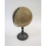 TERRESTRIAL GLOBE ON STAND - GEOGRAPHIA an early 20thc 8 inch Geographia Terrestrial Globe,