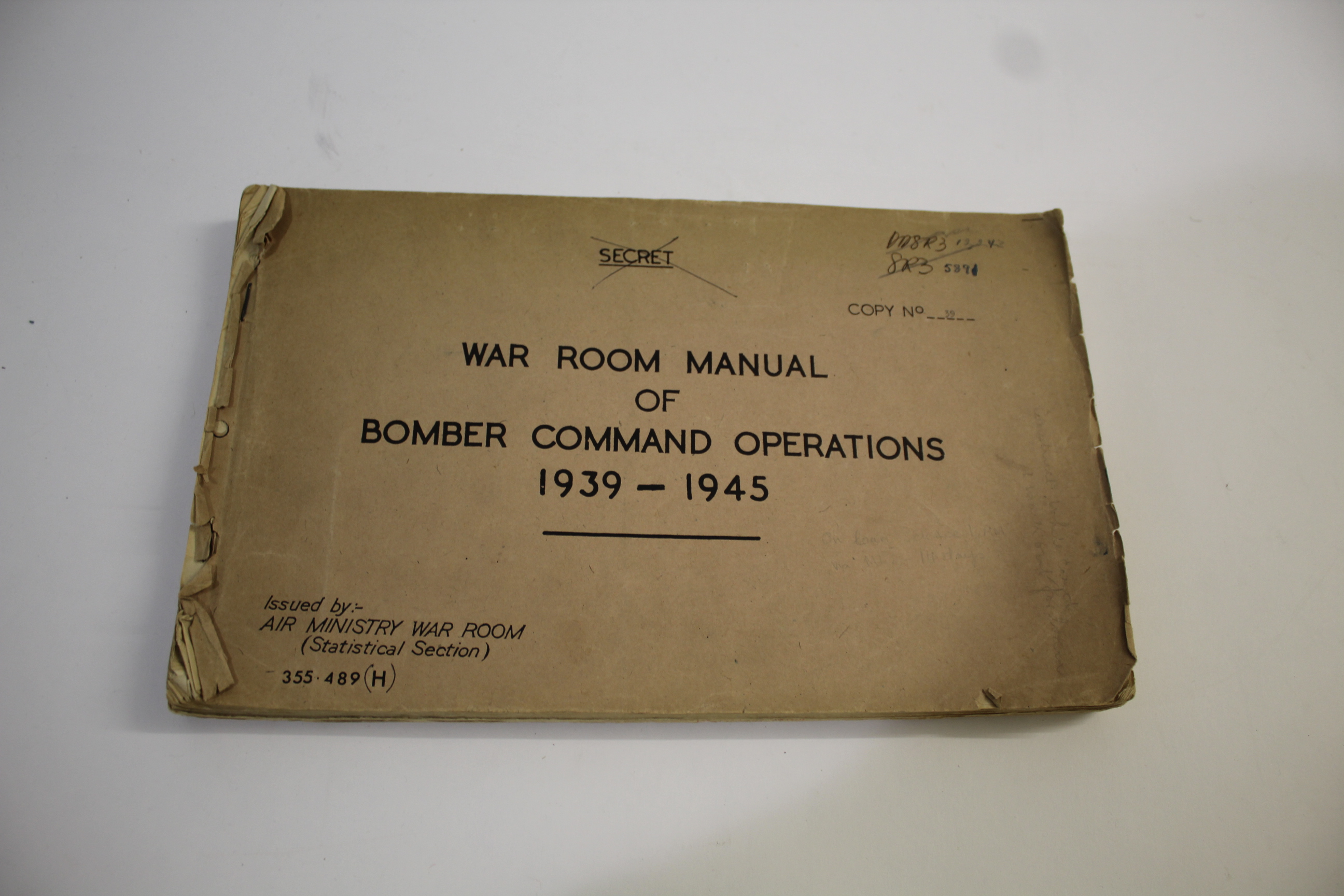 R.A.F LIMITED EDITION PRINT & WAR ROOM MANUAL - BOMBER COMMAND a limited edition print RAF Bomber