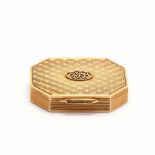 Vintage 18KT Gold Compact, Asprey