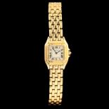 Lady's 18KT Gold "Panthere" Watch, Cartier