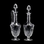 Saint-Louis Crystal, Two Tommy Decanters