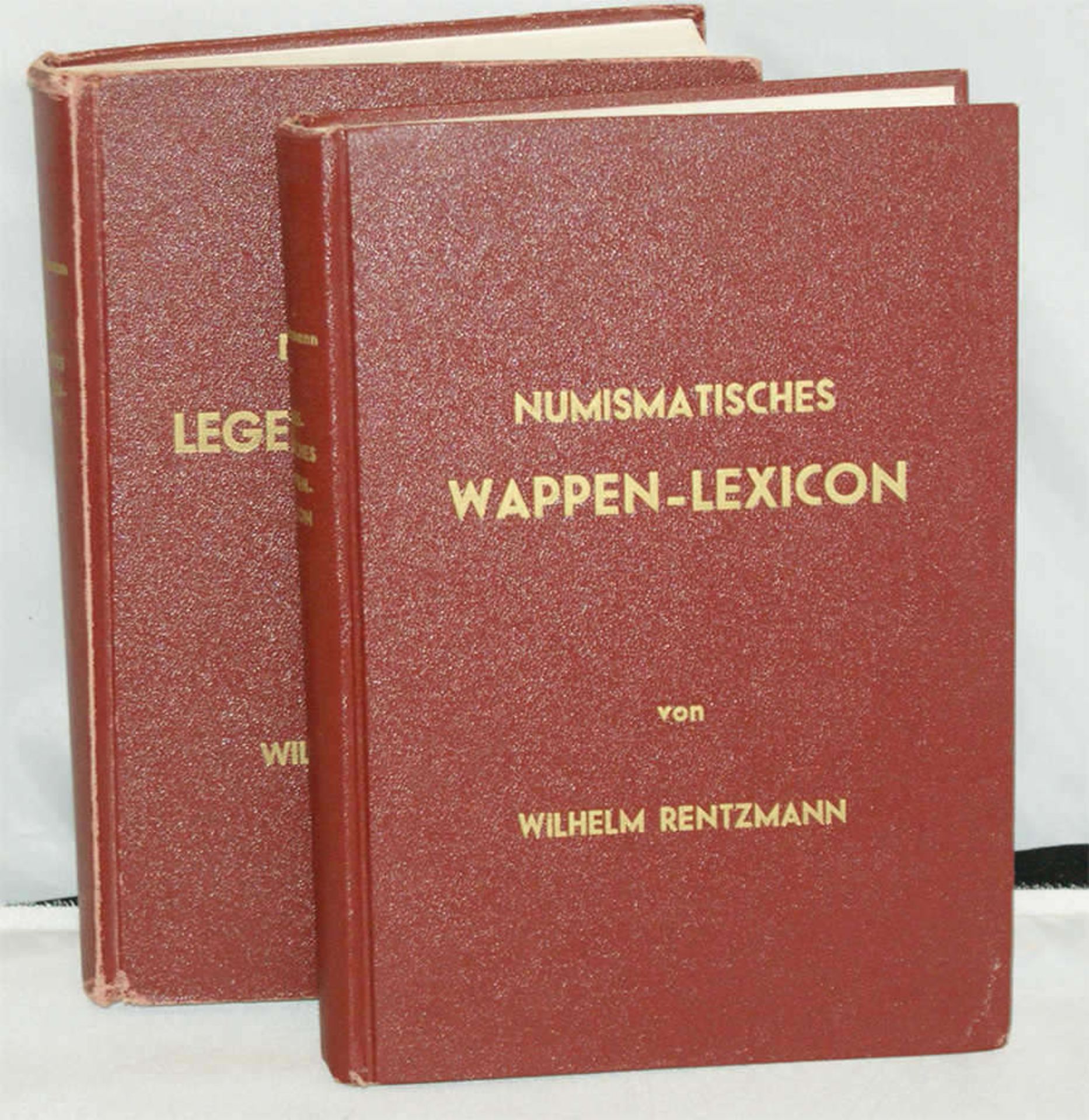 2 Bücher - 1x Numismatisches Legenden-Lexicon des Mittelalters und der Neuzeit, 1. Teil, Nachdruck - Image 2 of 2