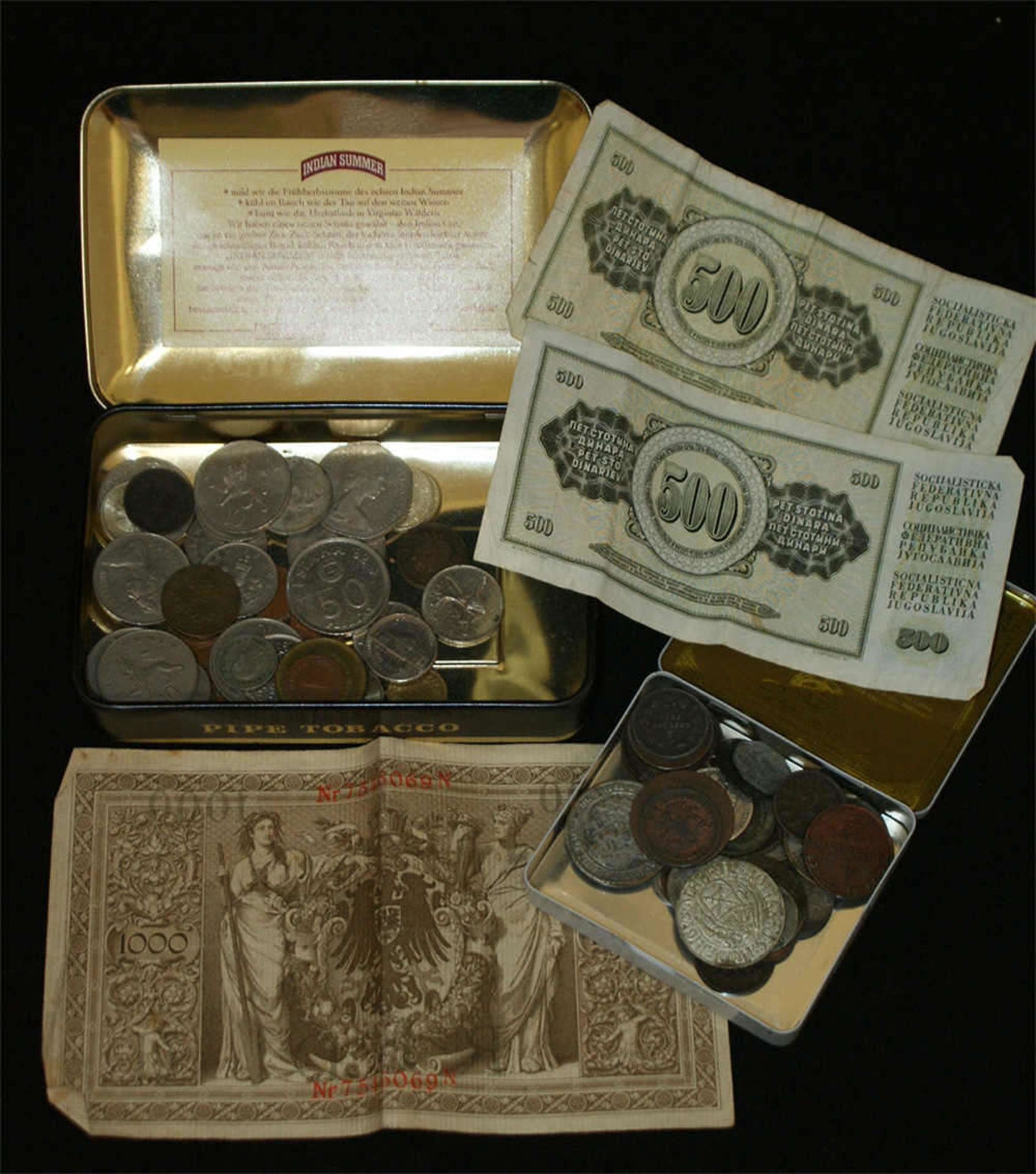 Lot ältere Münzen, dabei z.B. Holland 1736, etc. Schöne Fundgrube.