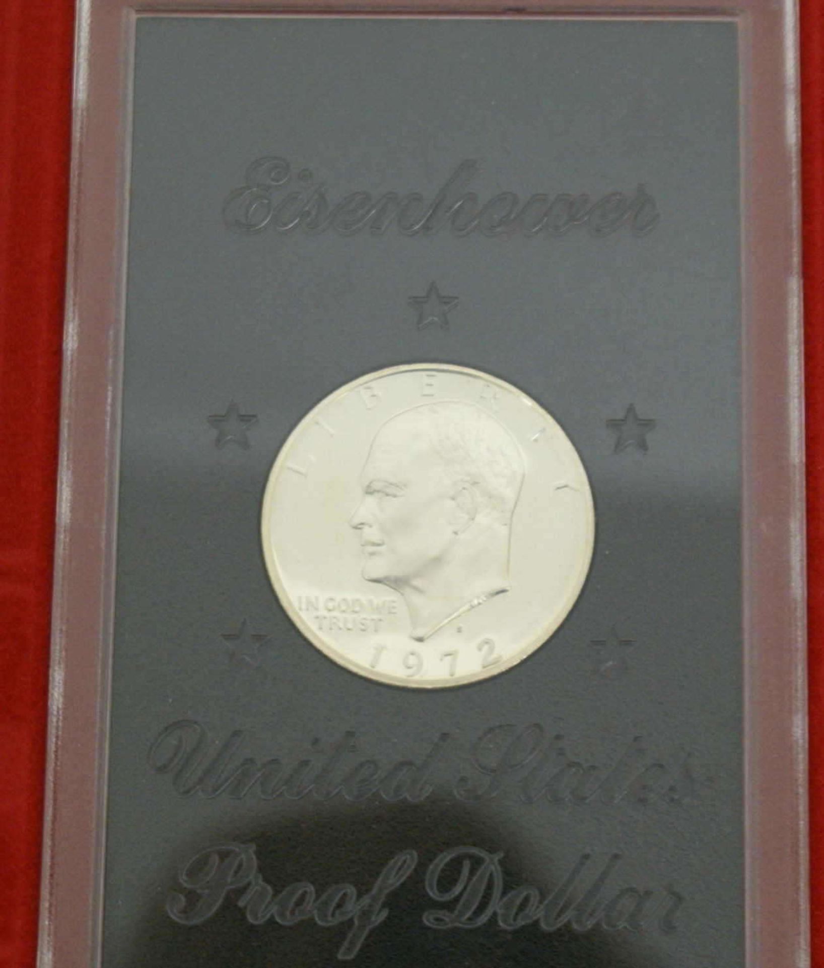 USA 1 Liberty Dollar Silber 1923, 1 Proof-Set Sollar im Original Etui, sowie 1 Eisenhower Proof - Bild 2 aus 4