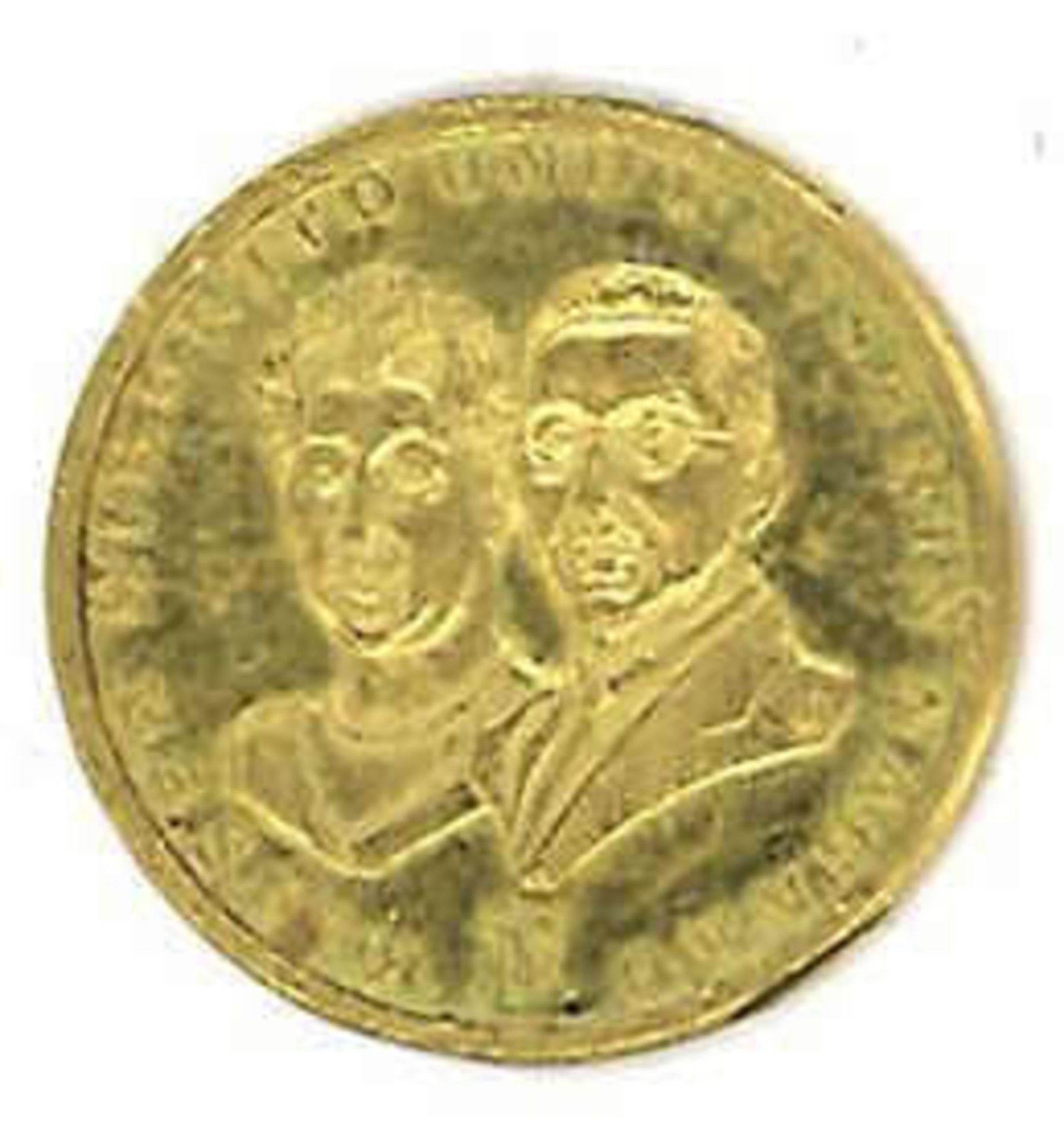 999er Gold-Medaille, "Zur Erinnerung an den Staatsbesuch in Deutschland 1971", "Kaiser Hirohito