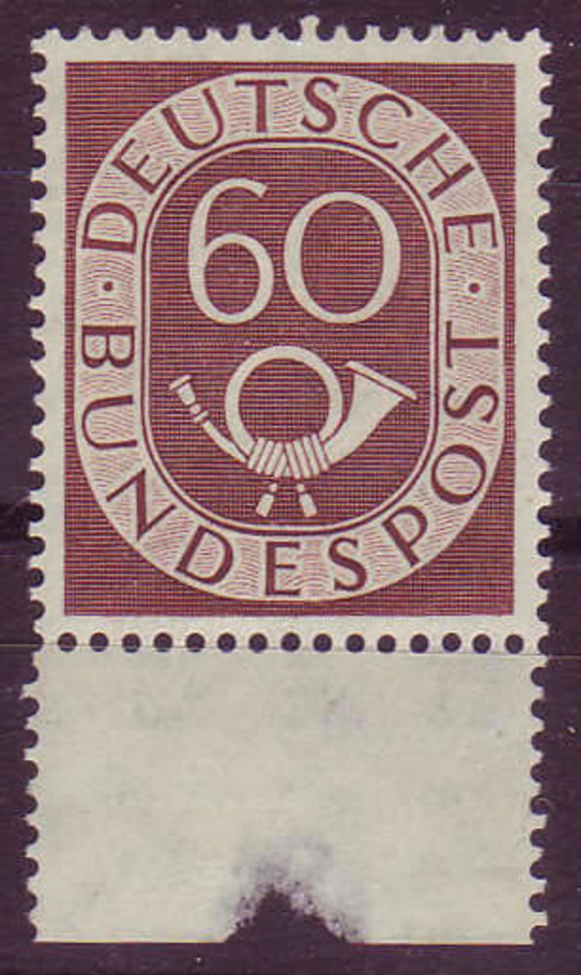 BRD 1951, Mi.-Nr. 135, Posthorn. Postfrisch.