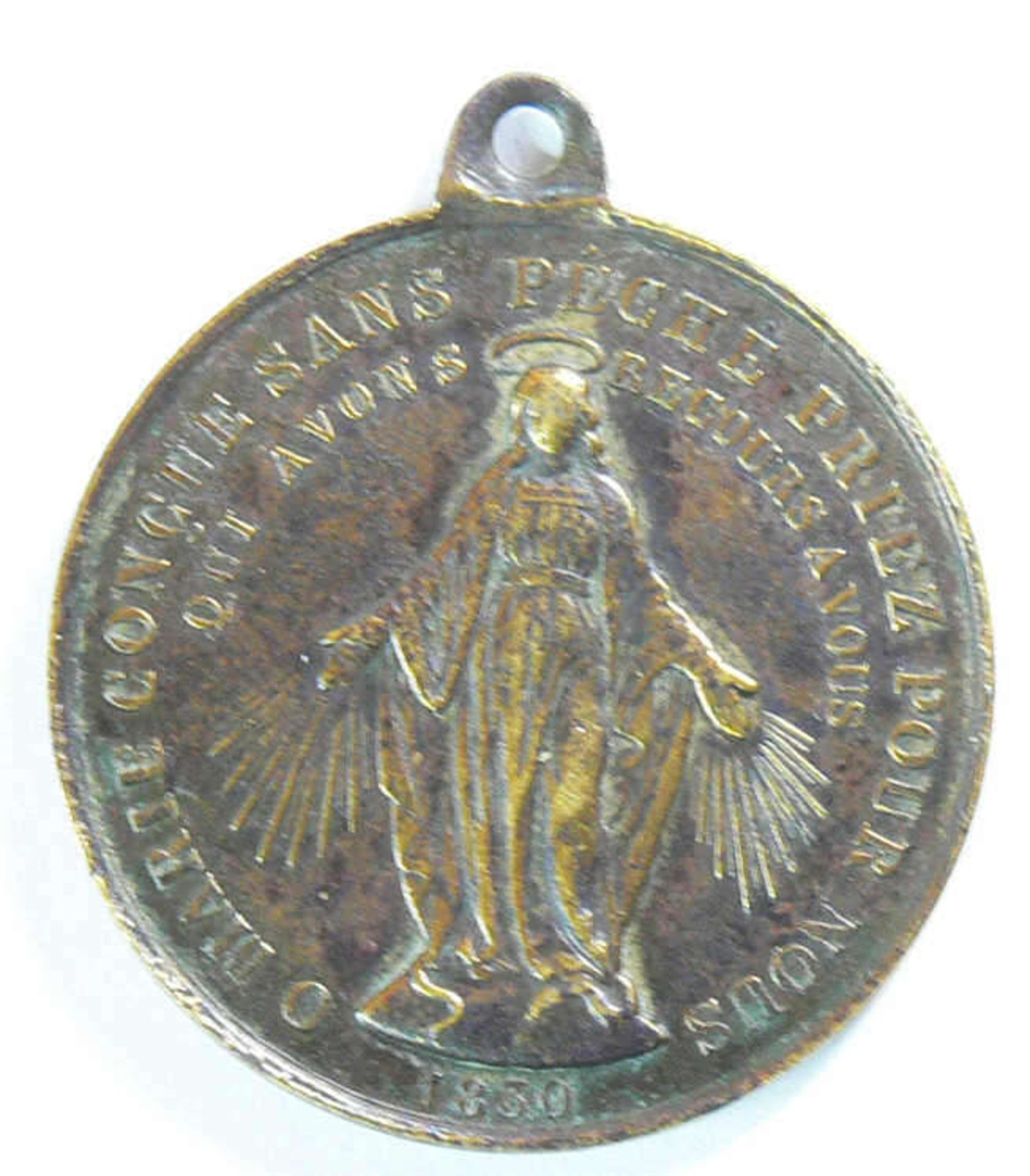 Medaille "Souvenir du Jubilé Universel" 1865, Pius IX. Durchmesser: ca. 32 mm. - Bild 2 aus 2