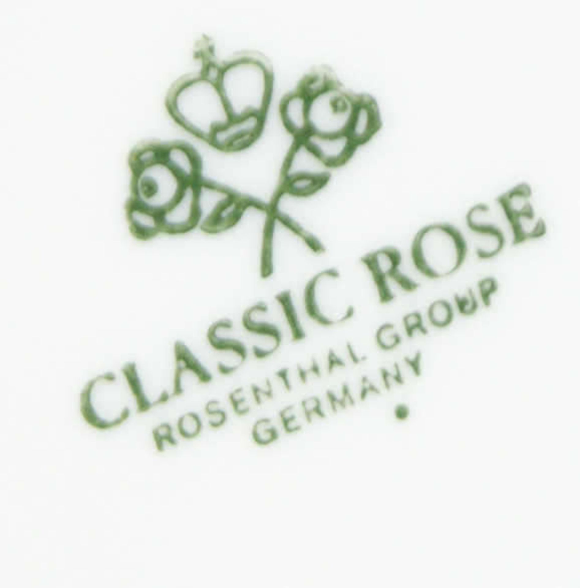 Rosenthal Classic Rose, Speiseservice "Monbijou Germaine", bestehend aus 11 Suppentellern, 8 - Bild 4 aus 4