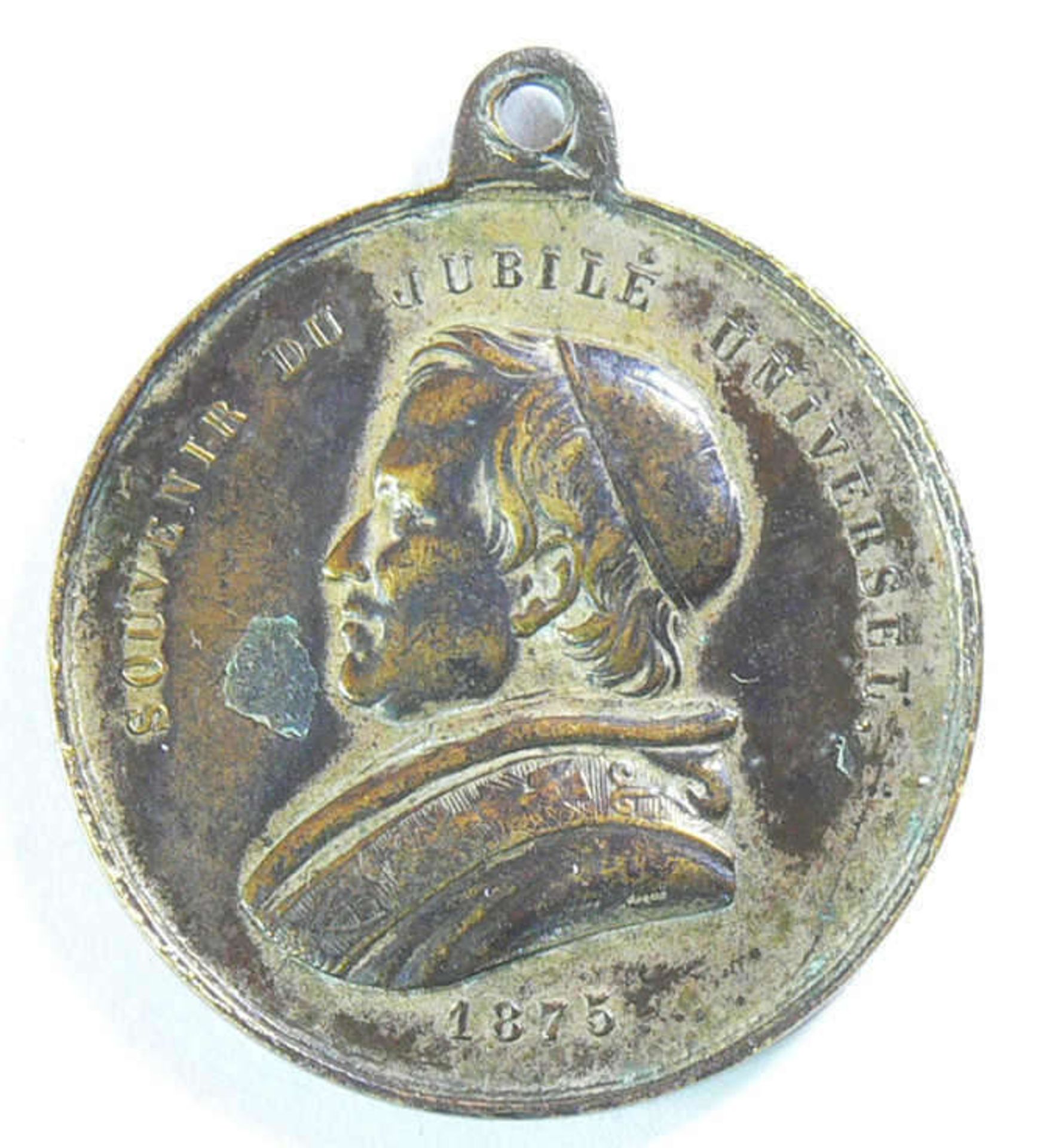 Medaille "Souvenir du Jubilé Universel" 1865, Pius IX. Durchmesser: ca. 32 mm.