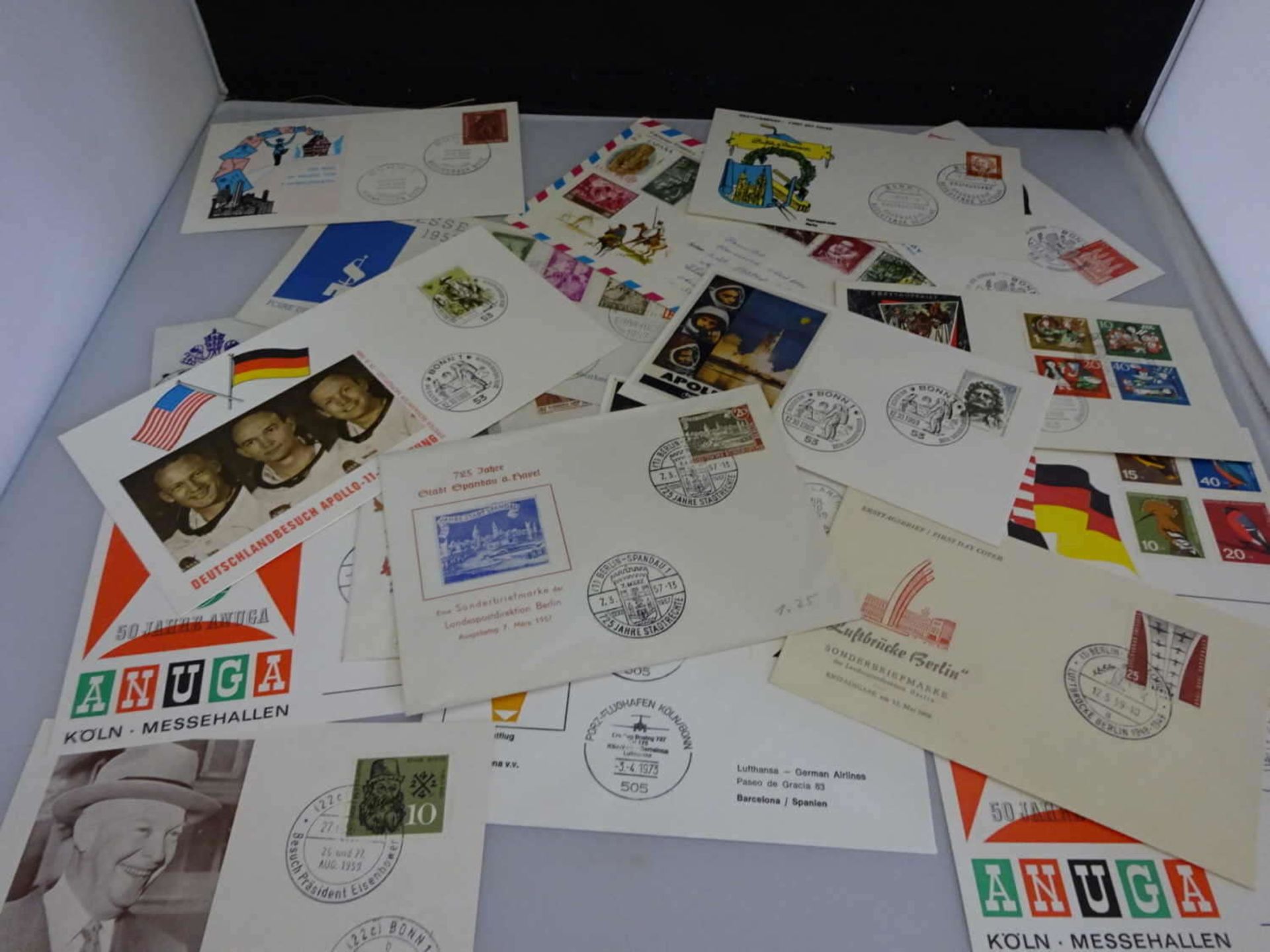 Konvolut Sonderpostkarten, etc. Insgesamt 18 Stück. Bitte besichtigen ! Convolute special postcards,