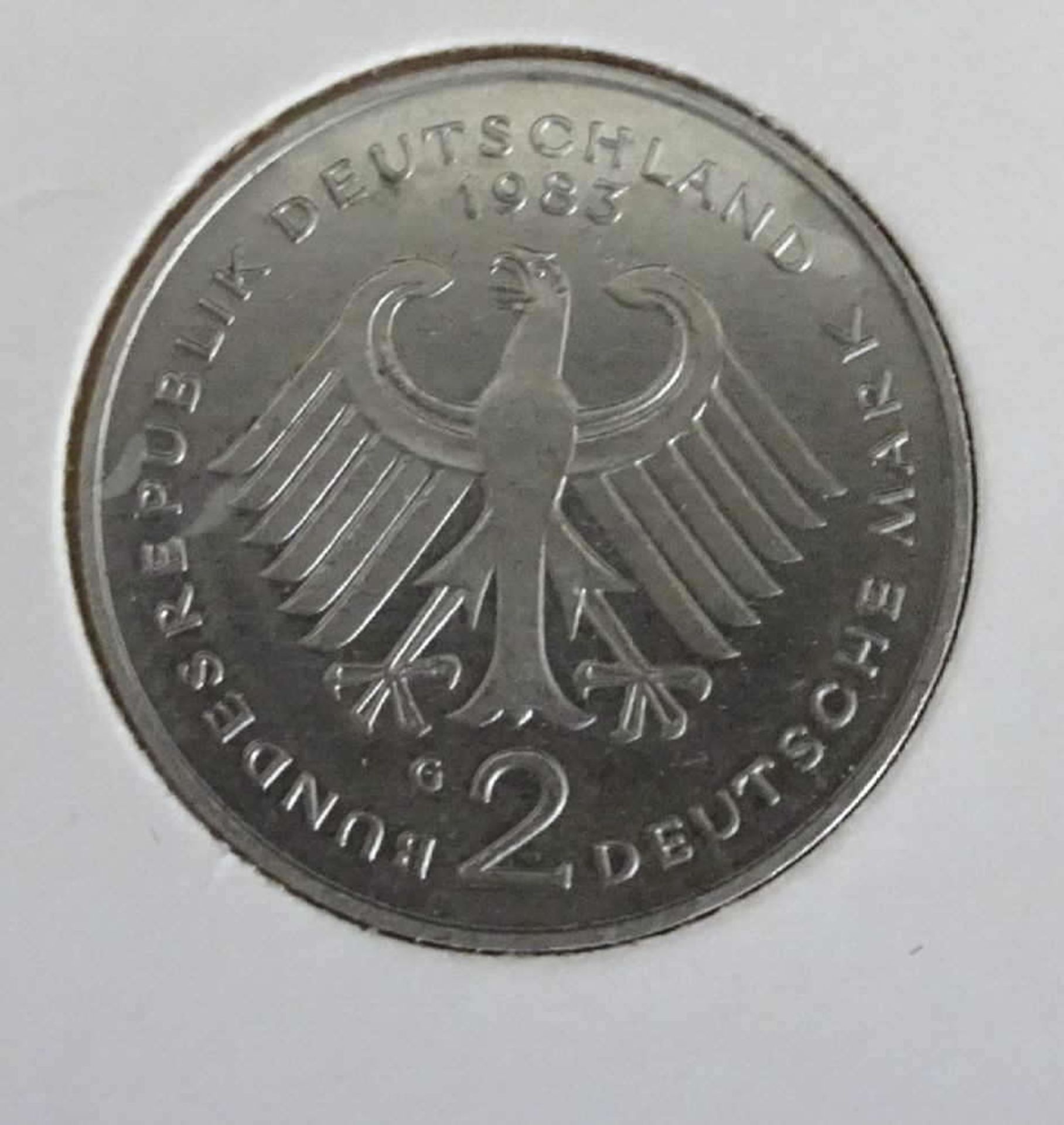 BRD 1970 - 1987, 72 x 2.- DM - Münzen "Theodor Heuss". Jaeger: 407. Pro Jahrganf alle 4 - Bild 3 aus 3