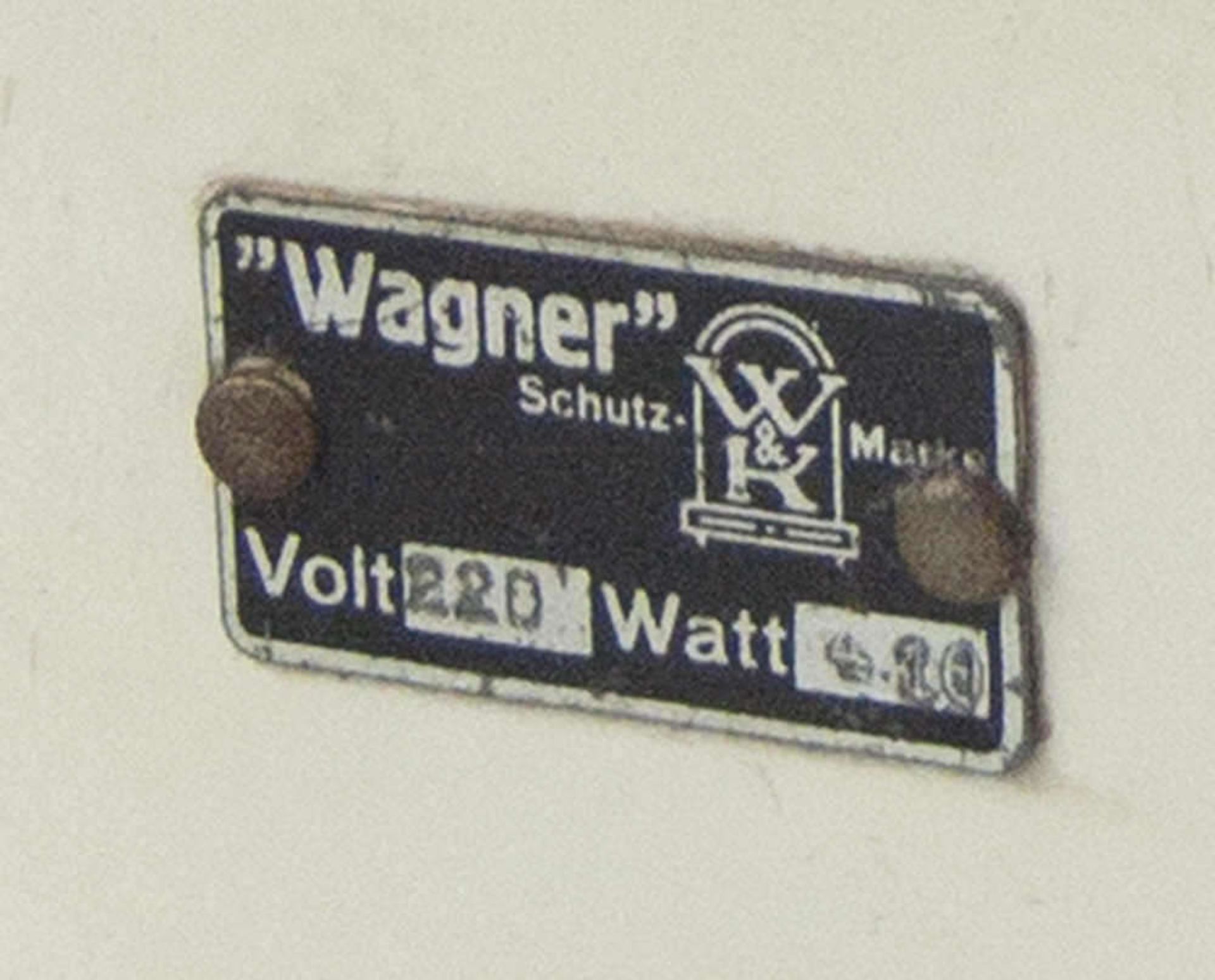 Puppen - Elektro - Herd "Wagner", 220 Volt. Mit zwei Töpfen. Funktion nicht geprüft. Puppen - - Bild 5 aus 5