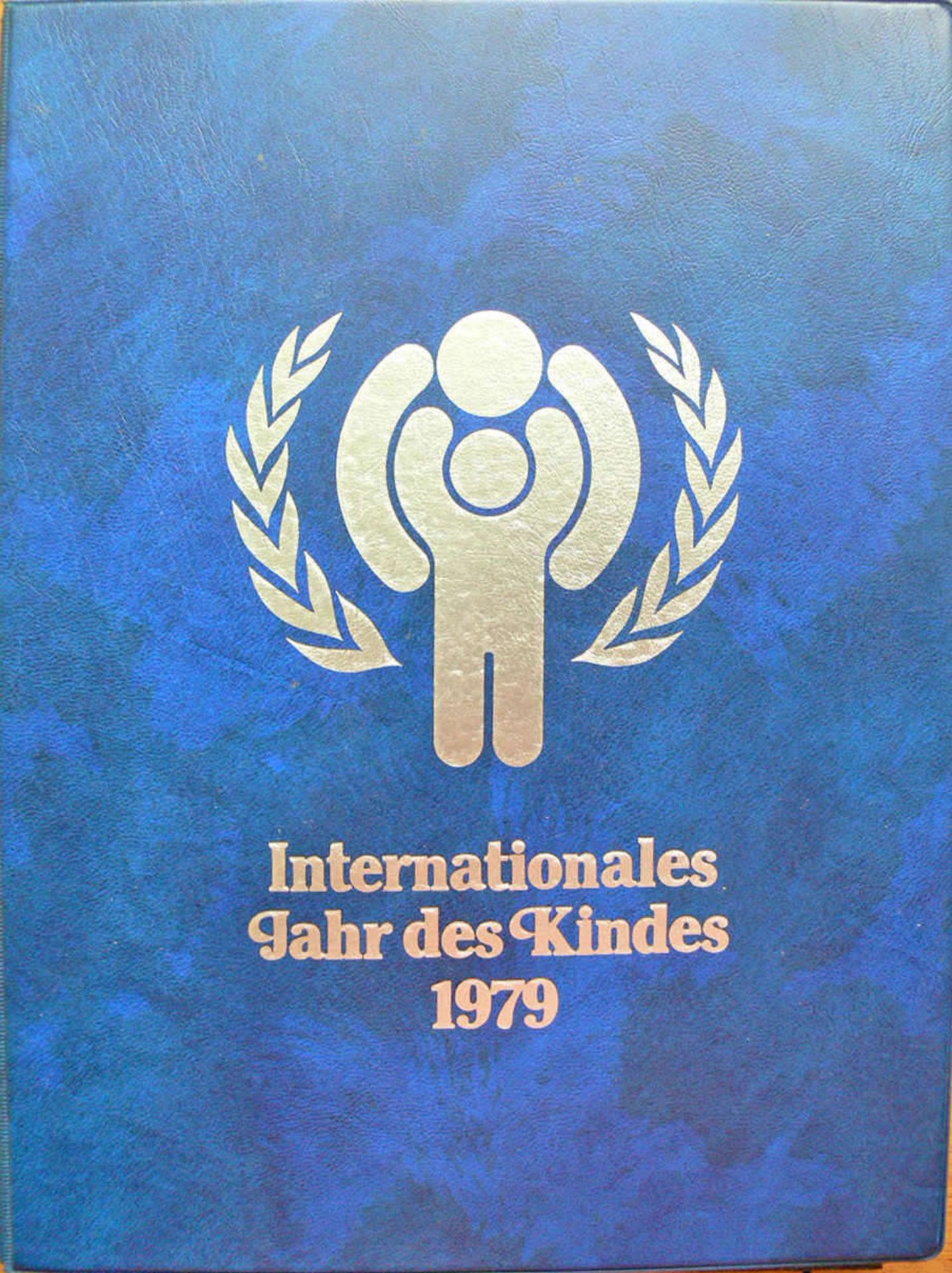 Abo - Album "Internationales Jahr der Kinder 1979". Sehr hoher Anschaffungspreis - China - Block