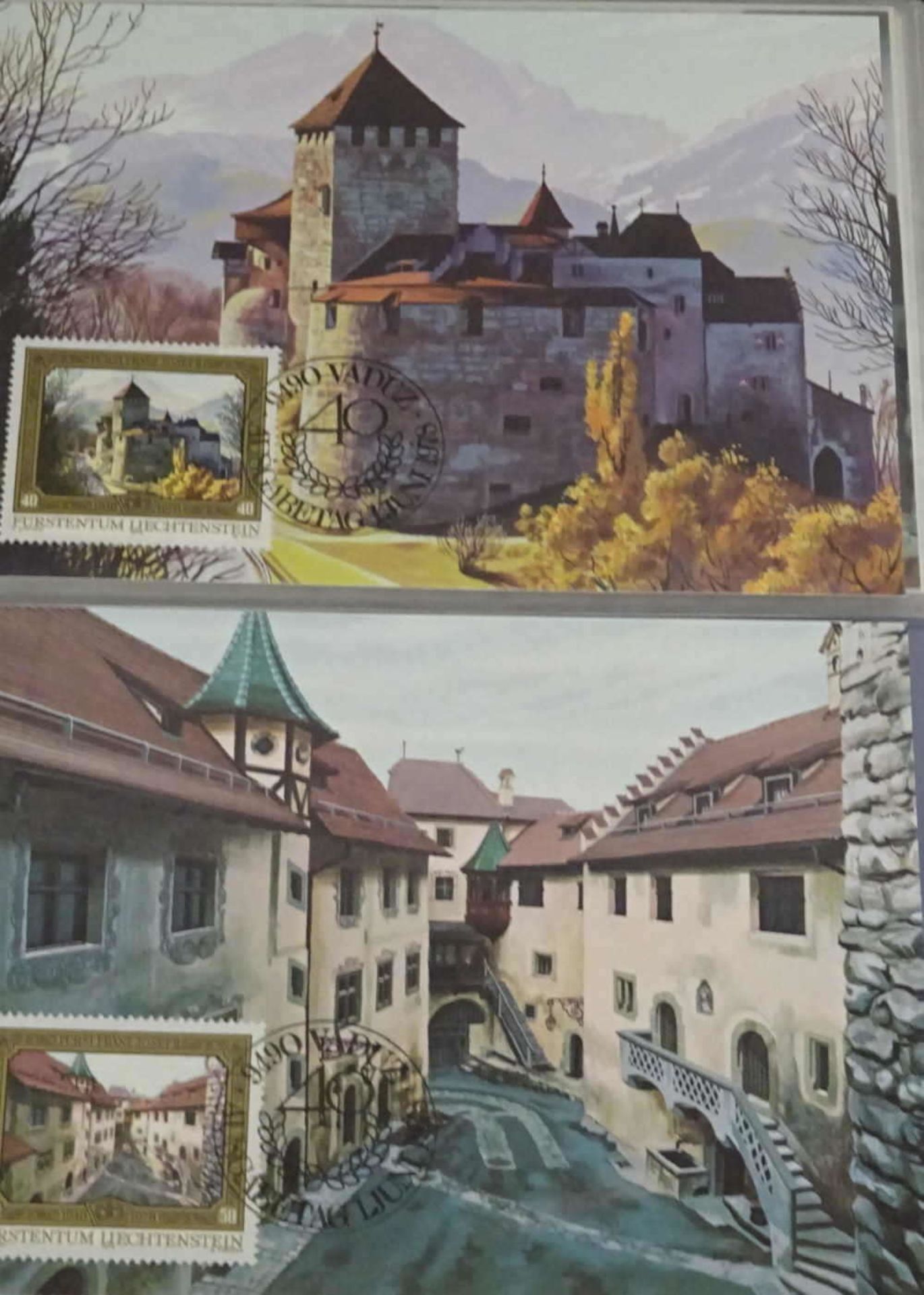 Liechtenstein, Maximumkarten, Michelnr. 1-28. Michelwert 233,50 Euro Liechtenstein, maximum cards, - Bild 3 aus 3