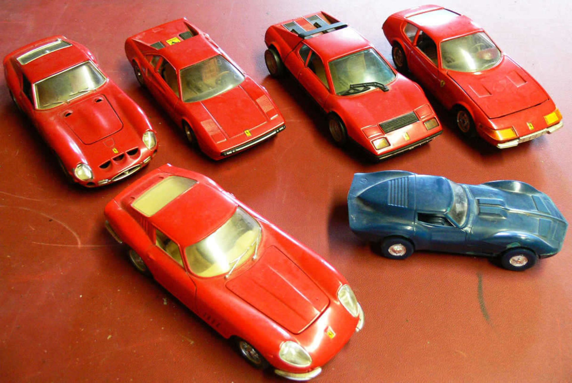 Konvolut Modell - Autos, Bburago / Majorette. Maßstab: 1:24. Ferrari. Bitte besichtigen. Convolute