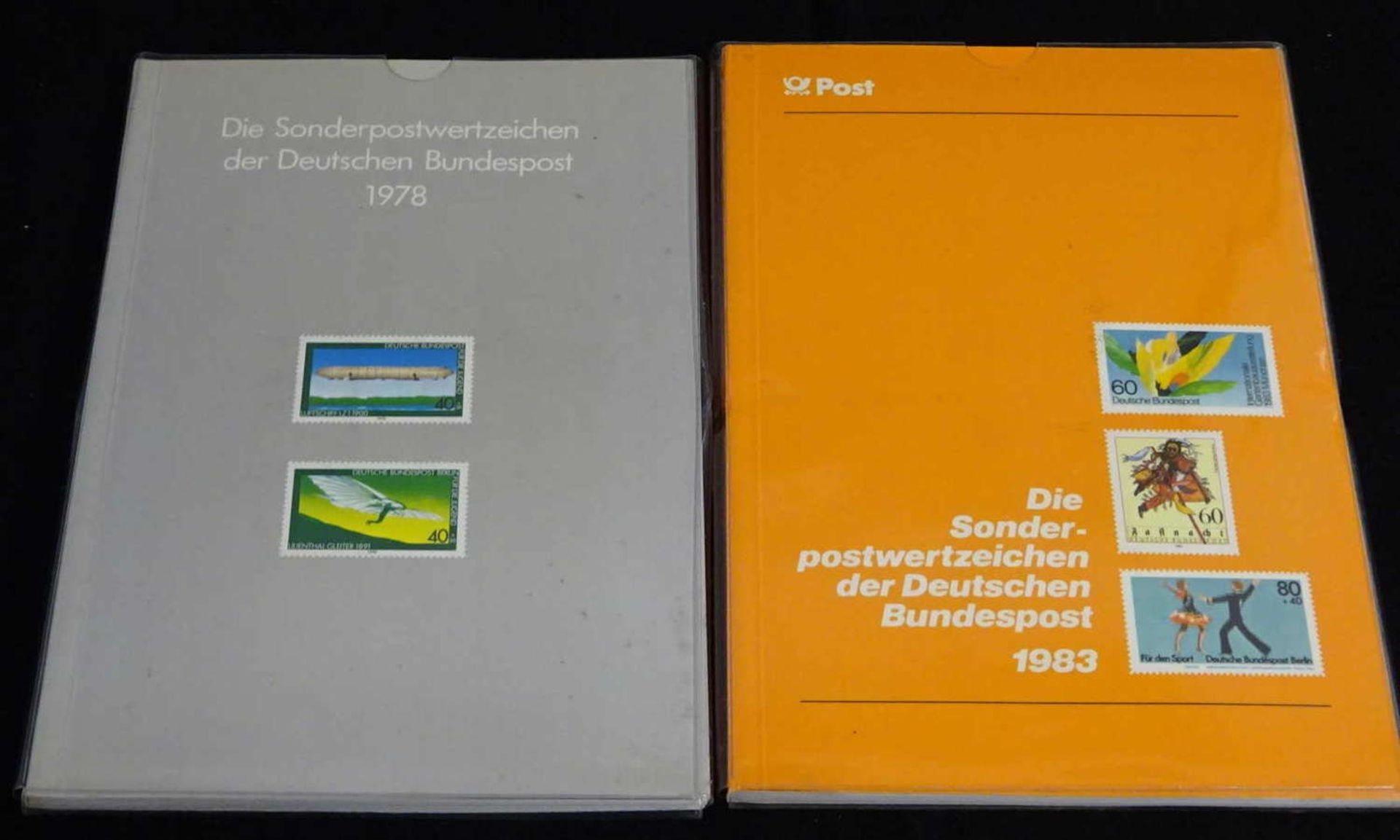 Die Sonderpostwertzeichen der Bundespost 1978, Michel Nr. 6. 956-999, Michelwert 65 Euro, sowie