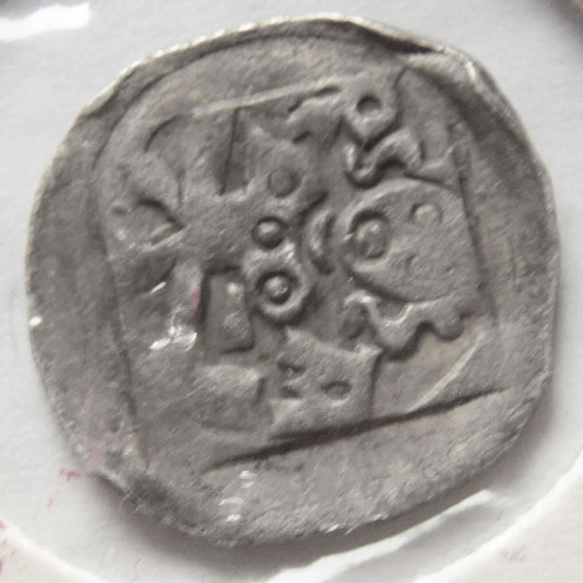 Amberg um 1366, Langer Pfennig, Oberpfalz, Pfalzgraf Ruprecht I. (reg. 1353-1390). Pfennig auf