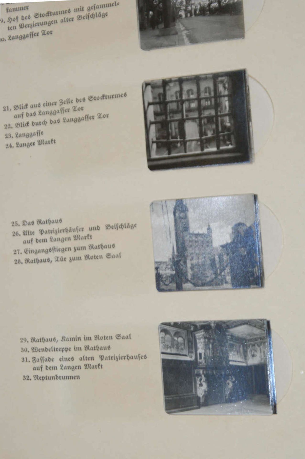 Raumbilderalbum "Danzig werden & Behauptung einer deutschen Stadt", vollständig.Spaces album "Gdansk - Image 3 of 3