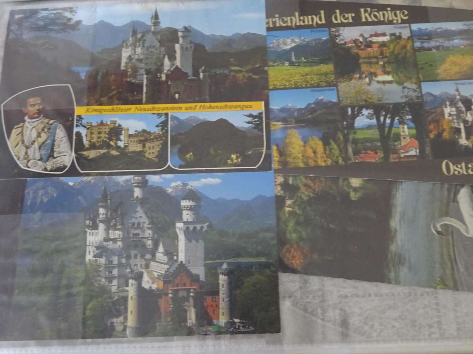 Konvolut Briefmarken und Postkarten in großem Karton. Bitte besichtigenMixed lot of stamps and - Image 3 of 4