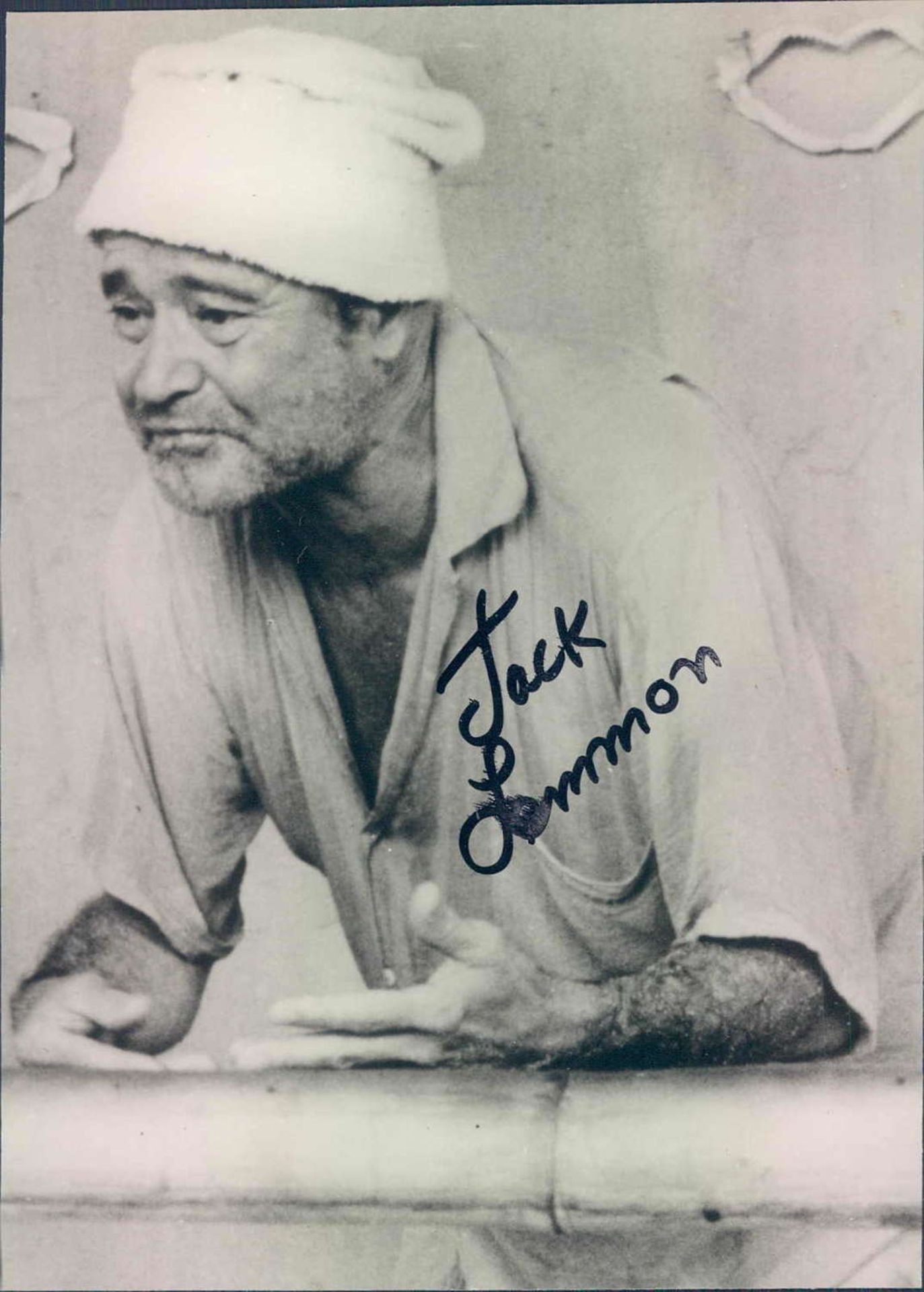 Autogramm - Karte Jack Lemmon. Original Signatur.Autograph Card Jack Lemmon. Original signature.