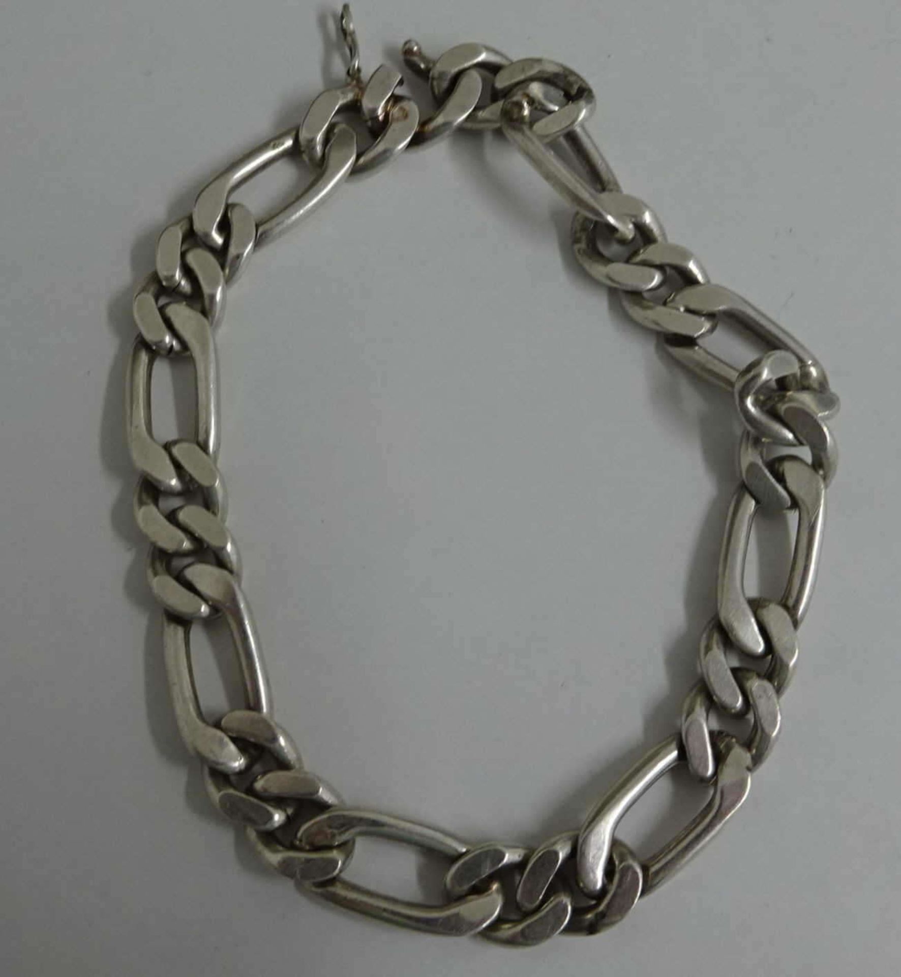 Armband, 925er Silber, Länge ca. 19,5 cm, Gewicht ca. 25,1 gr.Bracelet, 925 silver, length about