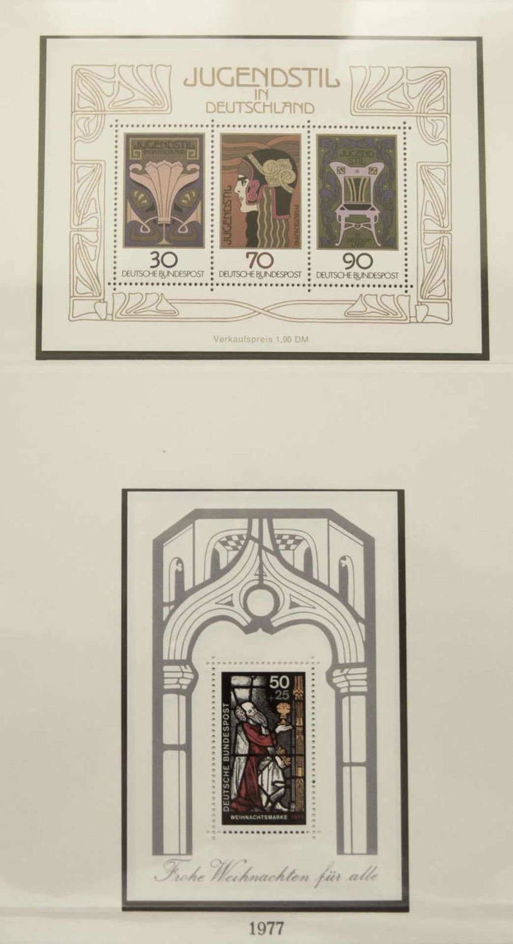 BRD 1954 - 96, Lot Briefmarken in vier Alben. Bitte besichtigen.BRD 1954 - 96, Lot stamps in four - Bild 7 aus 21