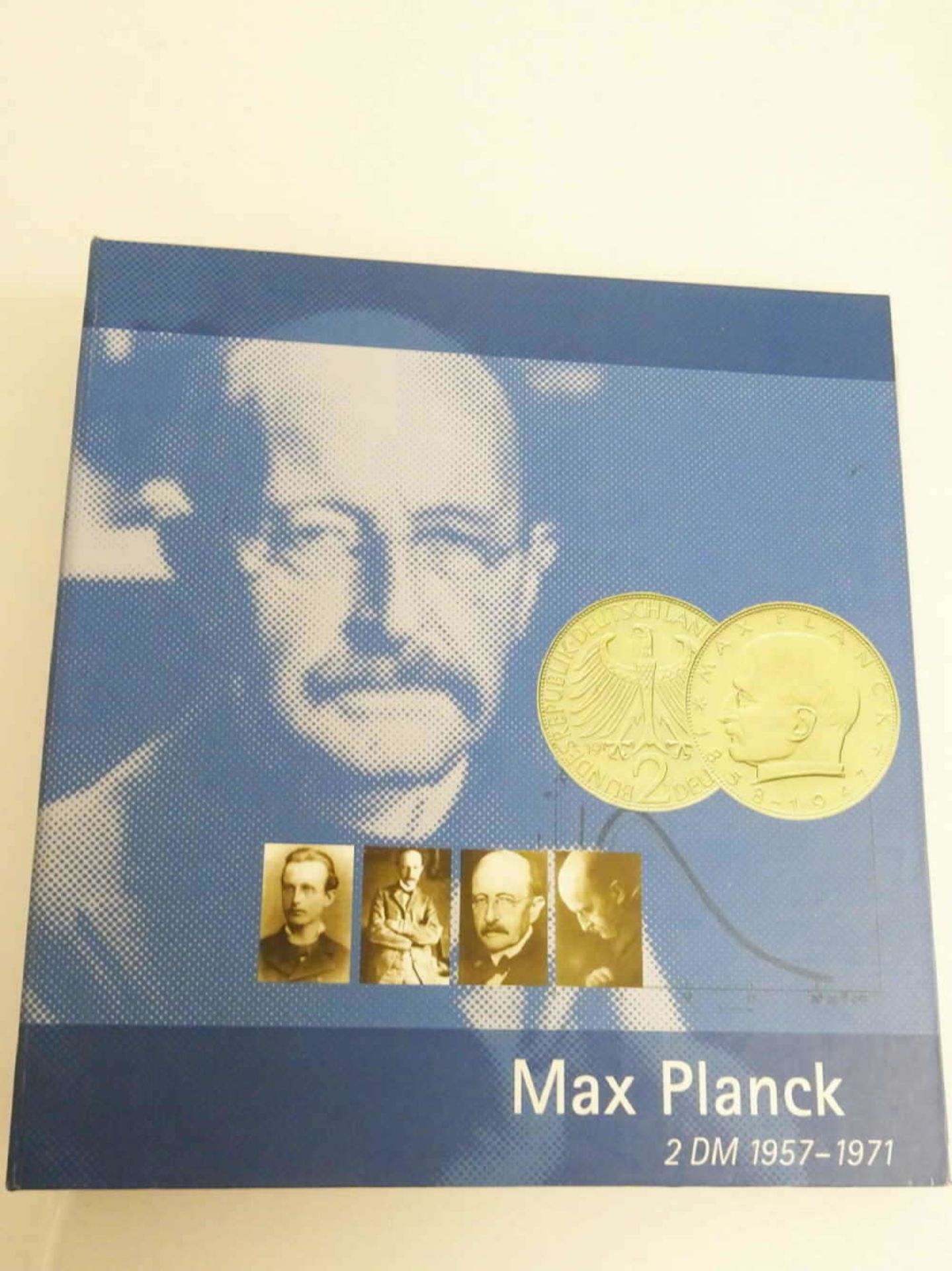 Deutschland 1957 - 82, Sammlung 2.- DM - Münzen "Max Planck". Im Original - Sammelordner (nicht