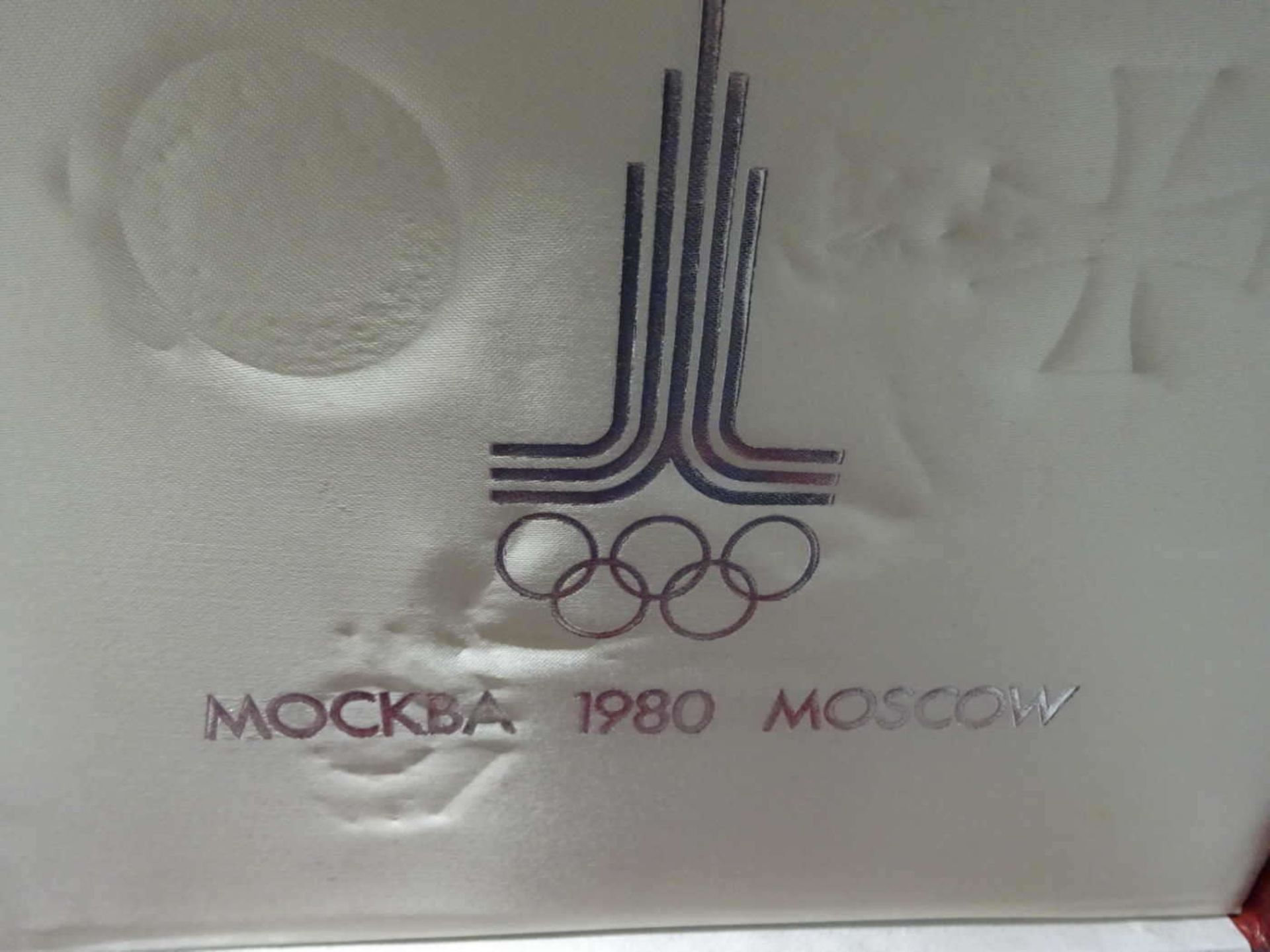 Komplette Münzsammlung, Olympia Moskau 1980, Silber, insg. 28 Münzen, in Original - Bild 3 aus 3