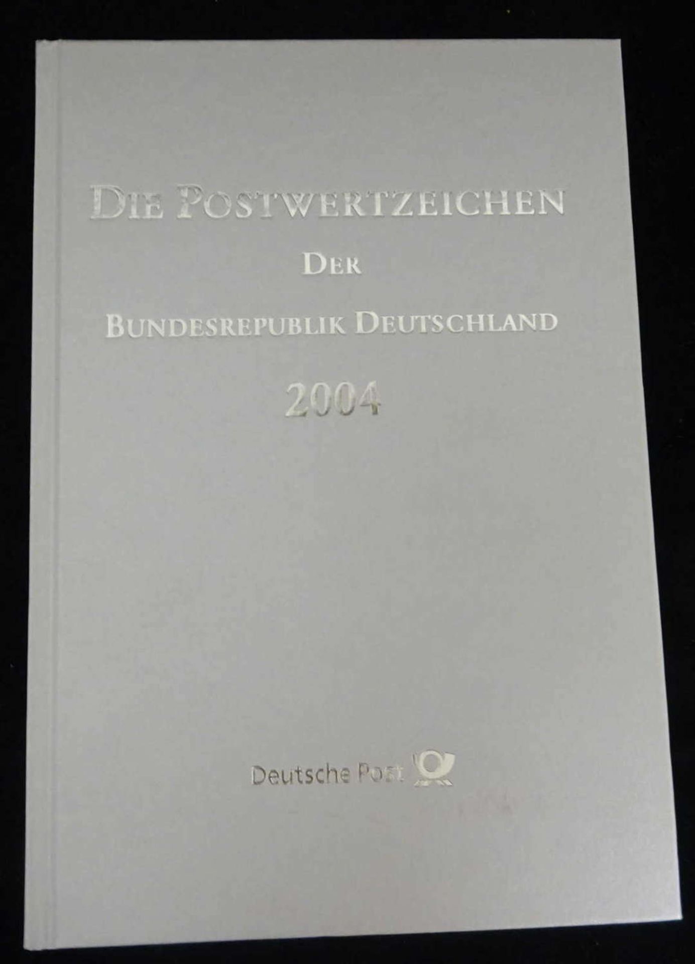 die Postwertzeichen der Bundesrepublik Deutschland 2004, ohne Schuber.Komplett mit Briefmarken, alle