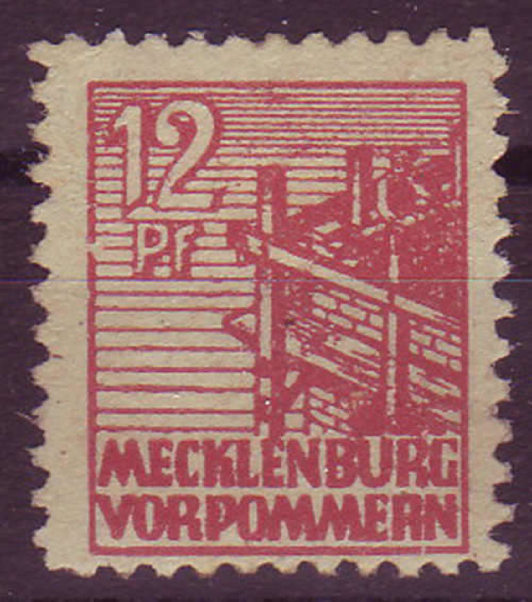 SBZ Mecklenburg - Vorpommern 1946, Mi. - Nr. 36 y d. Geprüft Kramp. ** .SBZ Mecklenburg - Vorpommern