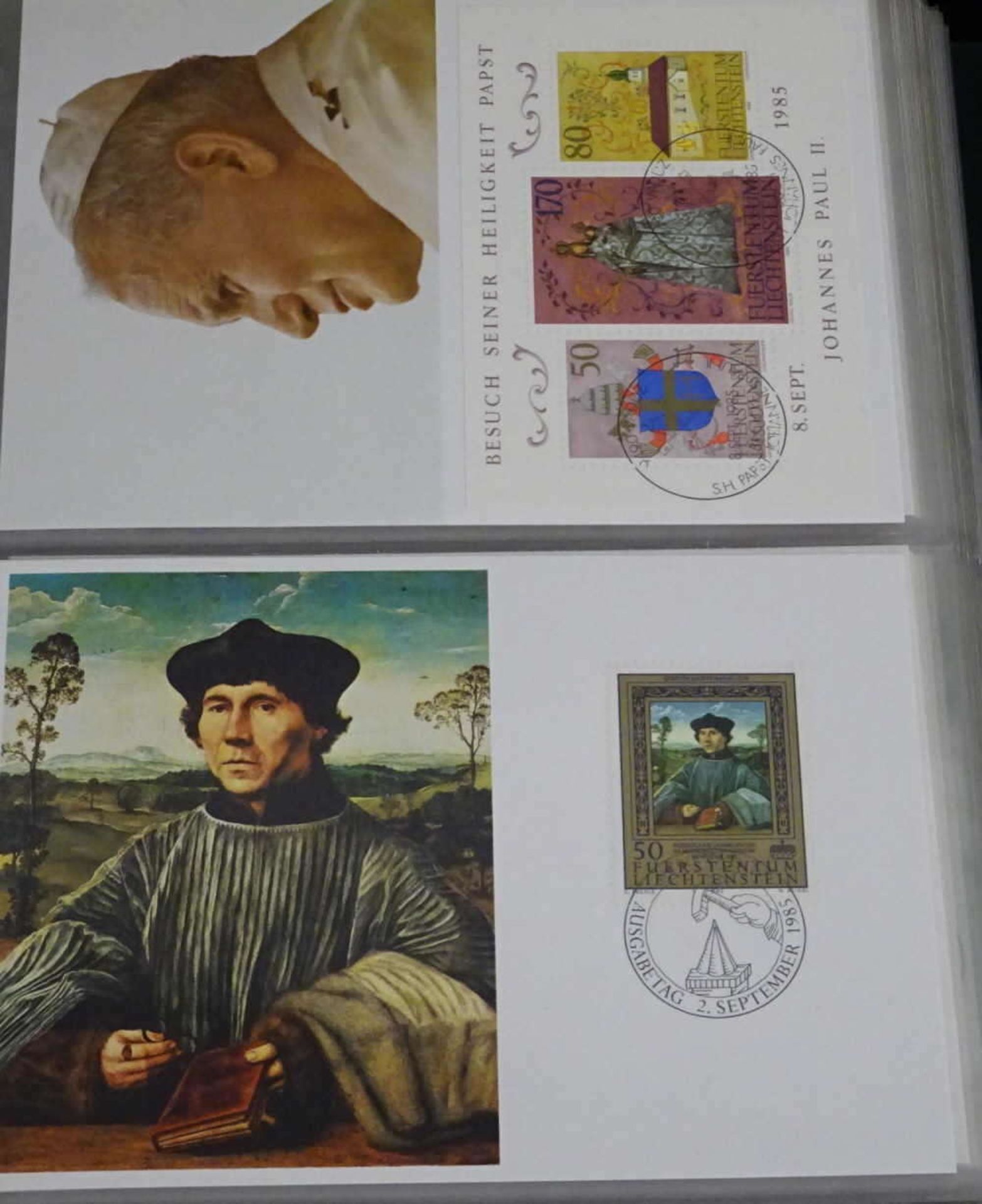 Liechtenstein, Maximumkarten, Michelnr. 56-92. Michelwert 161,00 EuroLiechtenstein, maximum cards,