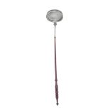 A Scottish William IV Silver Toddy Ladle, William Russell, Glasgow