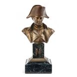 A French Bronze and Marble Bust of Napoleon