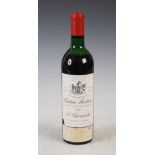 *One bottle of Chateau Montrose, 1970, (1).