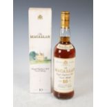 One bottle of The Macallan, Single Highland Malt Scotch Whisky, 10 years old, Matured in Sherry