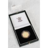 Royal Mint, 2001 United Kingdom Gold Proof Two Pounds, Wireless Bridges the Atlantic, Marconi