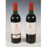 *Two bottles of Grand Vin de Chateau Latour, Premier Grand Cru Classe, 1970, (2).