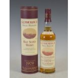 A bottle of The Glenmorangie Single Highland Malt Scotch Whisky Distilled only in the year of
