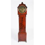 A 19th century mahogany longcase clock, David Whitelaw, Edinburgh, the circular brass dial with