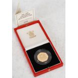 Royal Mint, 1992-1993 Gold Fifty Pence Coin, To commemorate the United Kingdom's Presidency of the