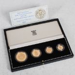 Royal Mint, 500th Anniversary of the First Gold Sovereign 1489-1989 Gold Proof Sovereign Collection,