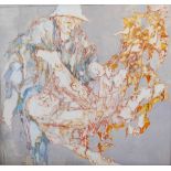 AR Anda Carolyn Paterson RSW RGI (b.1935) Pieta of weathered flowers watercolour, signed lower left,