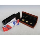 The Royal Mint, The 2013 Britannia Collection Three-Coin Gold Premium Proof Set, with Certificate of