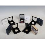 The Royal Mint, five silver proof coins, comprising two The Sapphire Jubilee of Her Majesty The