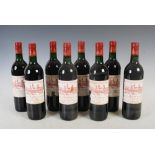 Eight bottles of vintage Claret, Chateau Cos D'Estournel, Saint Estephe, Grand Cru Classe, 1985,