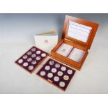 The Royal Mint, Queen Elizabeth II The Golden Jubilee Collection twenty six coin proof set, with