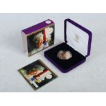 The Royal Mint, United Kingdom Golden Jubilee 1952-2002 Gold Proof Crown, with Certificate of