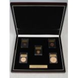 The London Mint, Her Majesty Queen Elizabeth II 90th Birthday Five Coin Sovereign set 1926-2016,